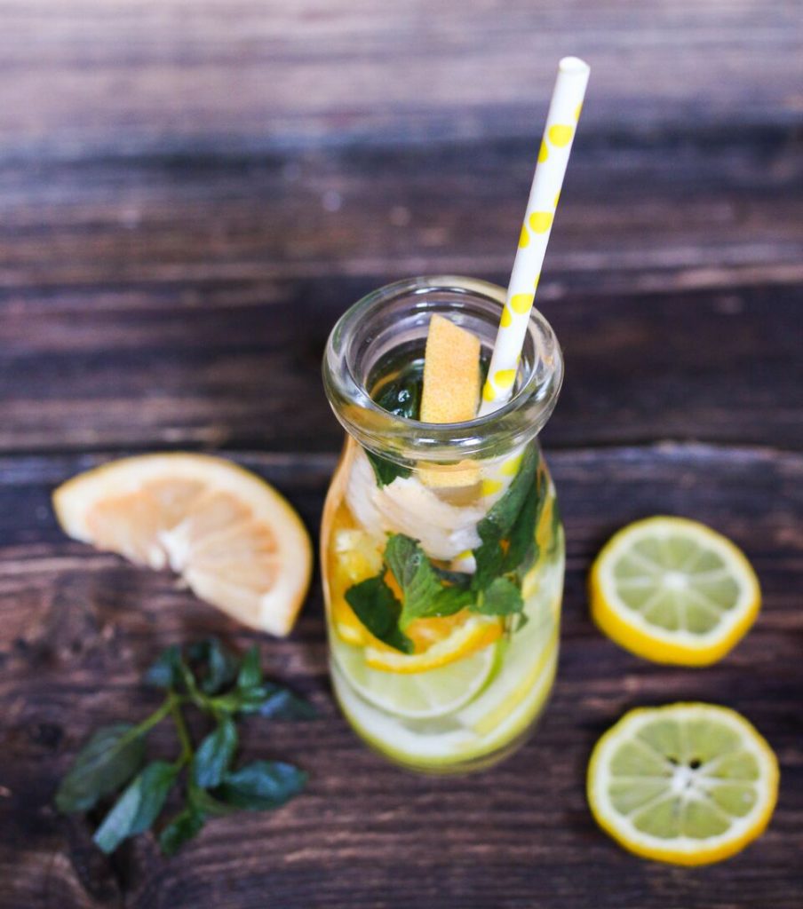 Citrus Mint Infused Water Amber Approved