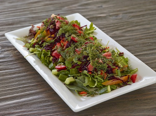 Roasted Red Pepper & Beet Salad