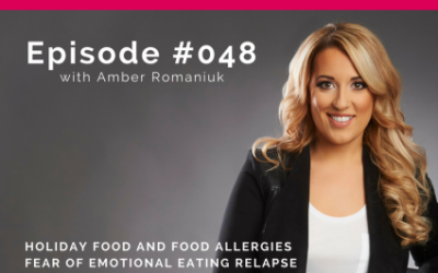 Podcast Episode #48: Holiday Eating & Food Allergies, Fear of Emotional Eating Relapse & Guilt of Indulgence