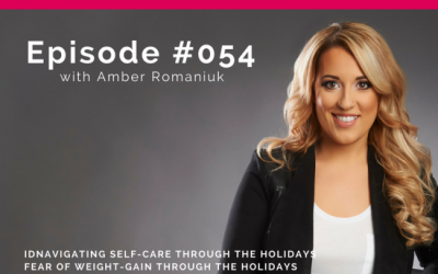 Podcast Episode #054: Navigating Self-Care Through The Holidays, Fear of Weight-Gain Through The Holidays and Overcoming Temptation with Food.