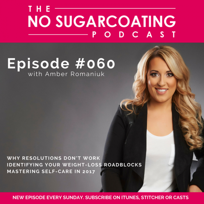 Podcast Episode #060: Why Resolutions Don’t Work, Identifying Your Weight-Loss Roadblocks, Mastering Self-Care in 2017