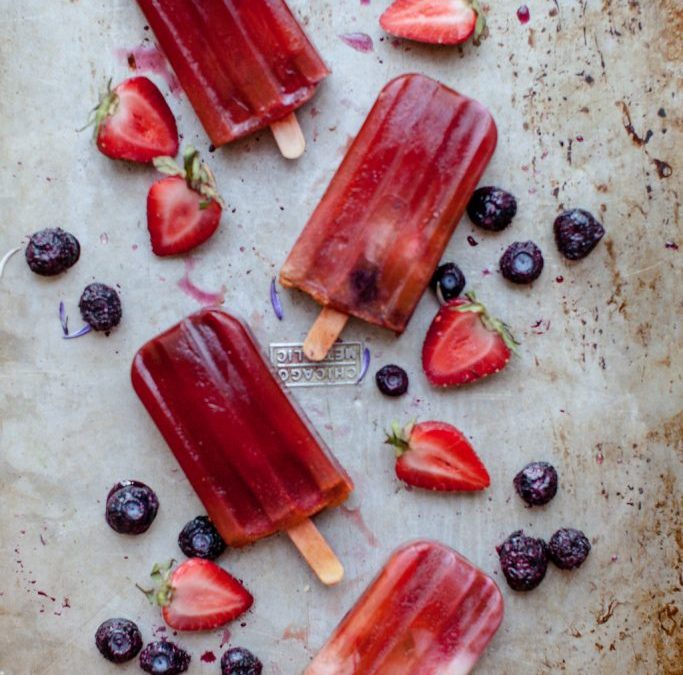 Big Red Superfood Popsicles