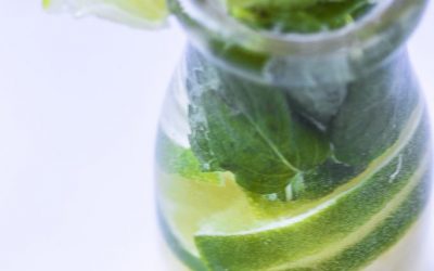 Pineapple Lime Mint Infused Water