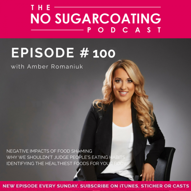 Episode 100- Negative Impacts of Food Shaming, Why We Shouldn’t Judge People’s Eating Habits & Identifying The Healthiest Foods For Your Body