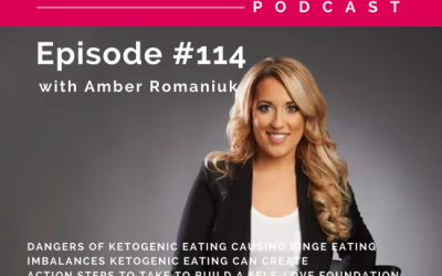 Episode #114 Dangers of Ketogenic Eating Causing Binge Eating, Imbalances Ketogenic Eating Can Create & Action Steps To Take To Build A Self-Love Foundation