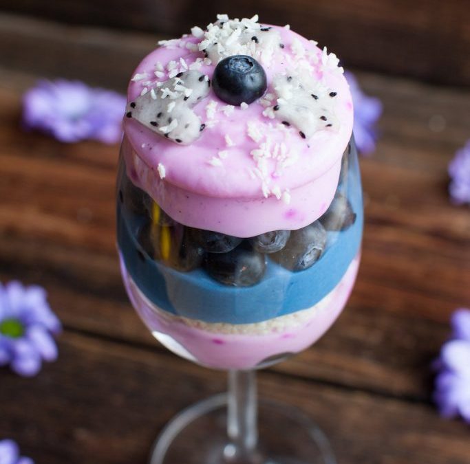 Blueberry-Pitaya-Parfait