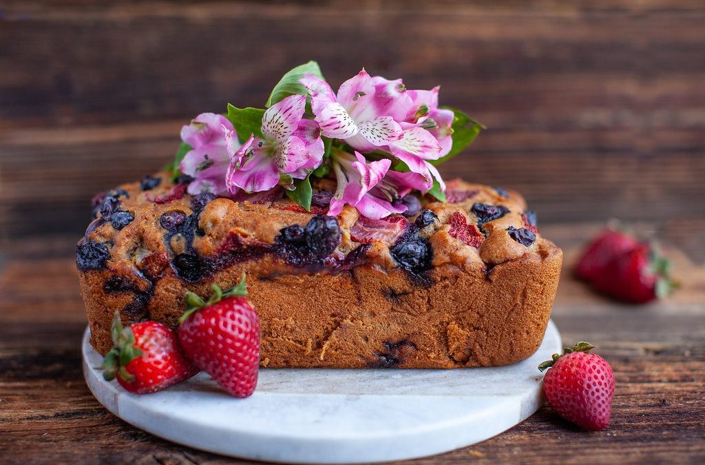 Strawberry Blueberry Loaf