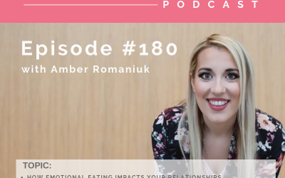 Episode #180 How Emotional Eating Impacts Your Relationships, Projecting Your Inner Judgement on Children & Why Building Self-Connection Positively Impacts Relationships