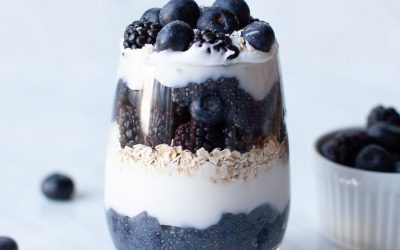 Blackberry Blueberry Parfait