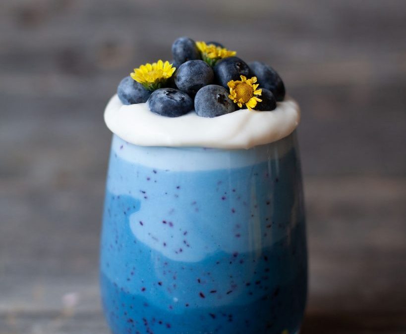 Blue Berry Ombre Parfait