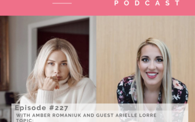 Episode # 227 With Guest Arielle Lorre exploring Addiction, Self-Sabotage and Body Image Struggles, Mindset, Binge Eating and Building Self-Worth and Navigating Social Media, Photoshopping and Judgement