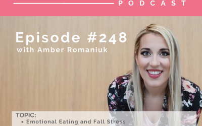 Episode #248 Emotional Eating and Fall Stress, How Poor Stress Management Makes You Reactionary and Ways to Reconnect With Your Mind and Body