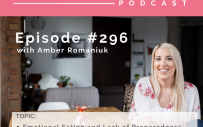 Episode #296 Emotional Eating and Lack of Preparedness, Ways Overwhelm Blocks Mindfulness and Dissecting Overwhelm to Prioritize Your Health