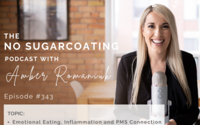 Episode #343 Emotional Eating, Inflammation and PMS Connection, What Irregular and Skipped Periods Mean, and Addressing Low Progesterone & Estrogen