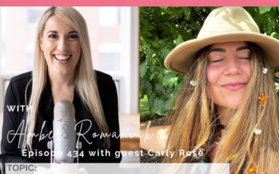 Episode #434 Subconscious Programming and Emotional Eating, Ways to Raise Frequency & Taking our Power Back as a Society with Carly Rose