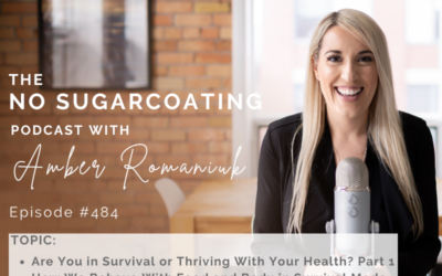 Episode #484 Are You in Survival or Thriving With Your Health? Part 1, How We Behave With Food and Body in Survival Mode & How the Mind and Nervous System Enable Survival Mode
