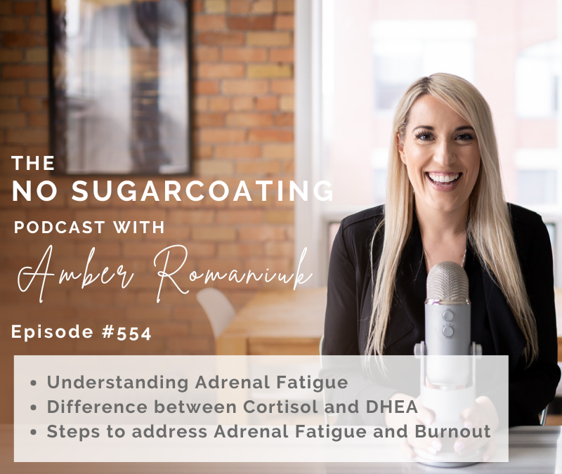 Episode #554 Understanding Adrenal Fatigue, Difference between Cortisol and DHEA & Steps to address Adrenal Fatigue and Burnout