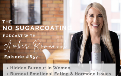 Episode #657 Hidden Burnout in Women, Burnout Emotional Eating & Hormone Issues & Steps to Overcoming Burnout