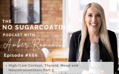 Episode #666 High/Low Cortisol, Thyroid, Mood and Neurotransmitters Part 3, Understanding How Thyroid & Cortisol Issues Impacts Self-Worth & Steps to Balancing Hormones and Neurotransmitters