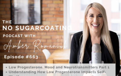 Episode #663 Low Progesterone, Mood and Neurotransmitters Part 1, Understanding How Low Progesterone Impacts Self-Worth & Steps to Balancing Hormones and Neurotransmitters